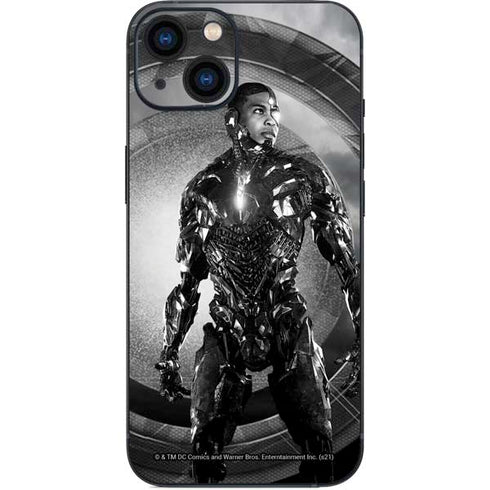 The Justice League (2017) Cyborg Poster iPhone 13 Skin