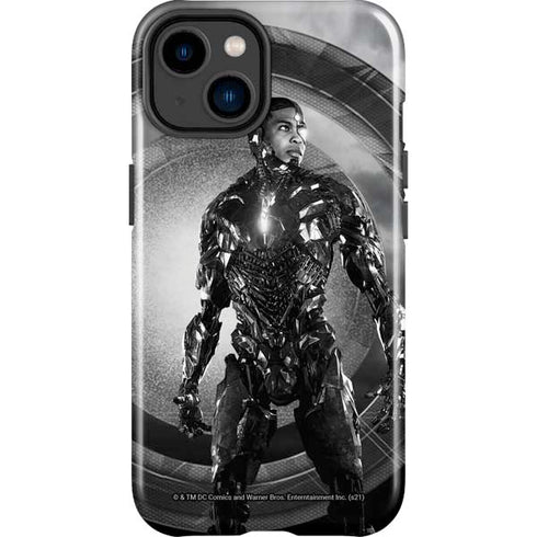 The Justice League (2017) Cyborg Poster iPhone 15 Plus Impact Case