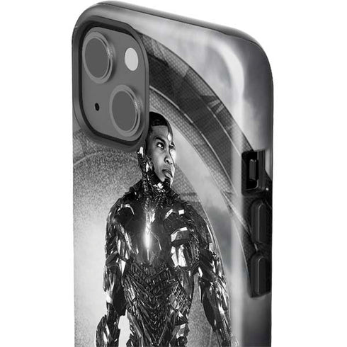 The Justice League (2017) Cyborg Poster iPhone 15 Plus Impact Case