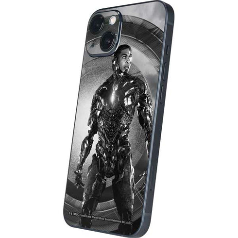 The Justice League (2017) Cyborg Poster iPhone 15 Plus Skin