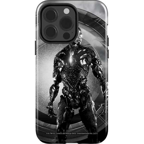 The Justice League (2017) Cyborg Poster iPhone 15 Pro Impact Case