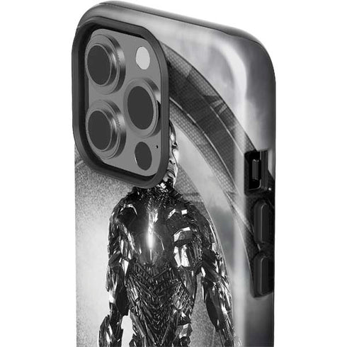 The Justice League (2017) Cyborg Poster iPhone 15 Pro Impact Case