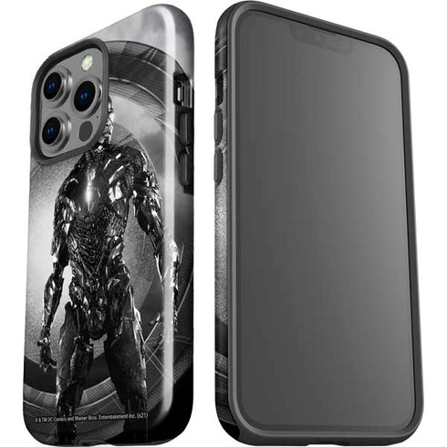 The Justice League (2017) Cyborg Poster iPhone 15 Pro Impact Case