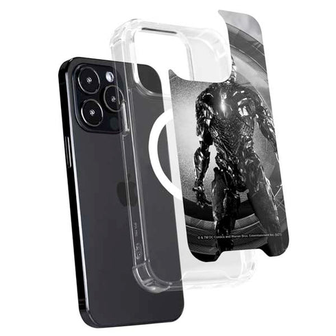 The Justice League (2017) Cyborg Poster iPhone 14 Pro MagSafe Case