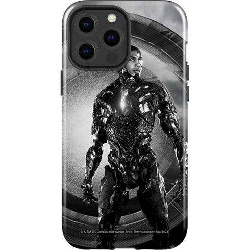 The Justice League (2017) Cyborg Poster iPhone 15 Pro Max Impact Case