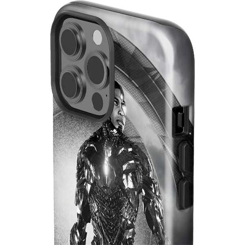 The Justice League (2017) Cyborg Poster iPhone 15 Pro Max Impact Case