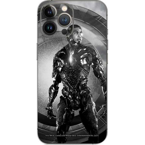 The Justice League (2017) Cyborg Poster iPhone 14 Pro Max Skin