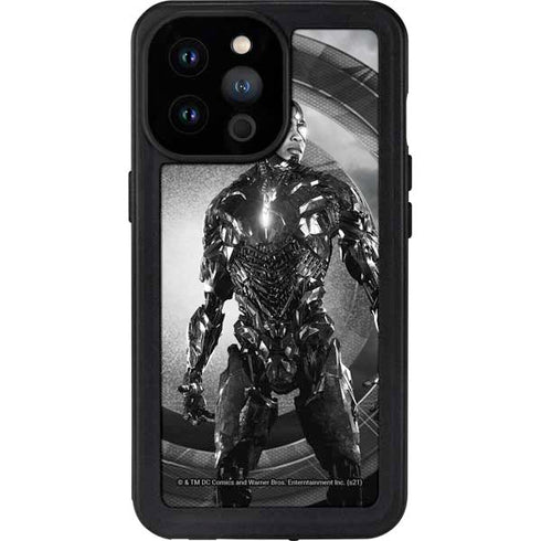 The Justice League (2017) Cyborg Poster iPhone 14 Pro Max Waterproof Case