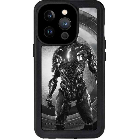 The Justice League (2017) Cyborg Poster iPhone 14 Pro Waterproof Case