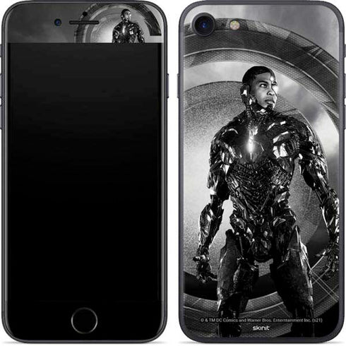 The Justice League (2017) Cyborg Poster iPhone 8 Skin