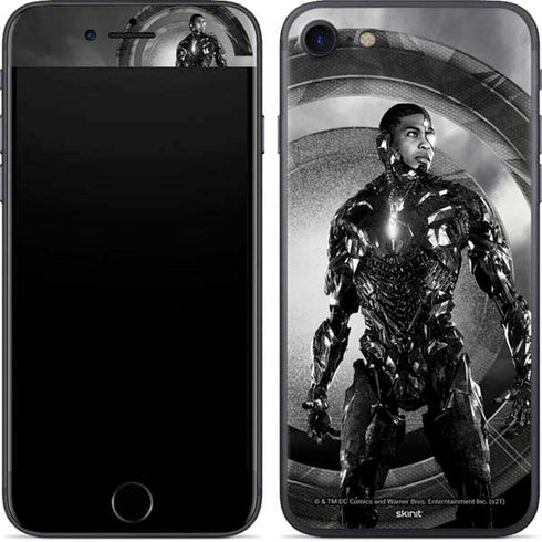 The Justice League (2017) Cyborg Poster iPhone SE (2nd & 3rd Gen) Skin
