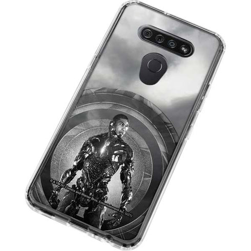 The Justice League (2017) Cyborg Poster LG K51/Q51 Clear Case