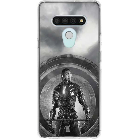 The Justice League (2017) Cyborg Poster LG Stylo 6 Clear Case