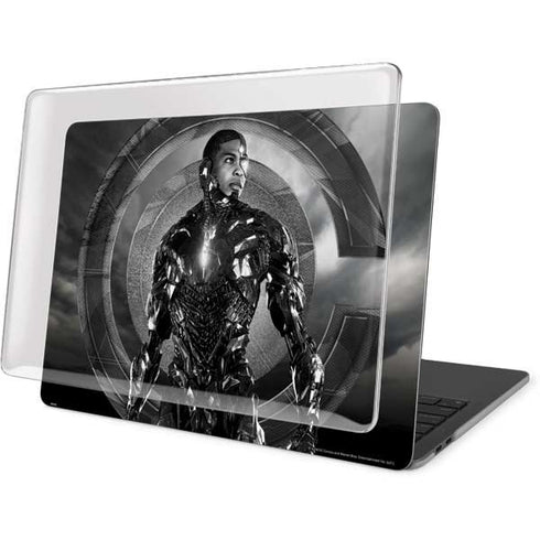 The Justice League (2017) Cyborg Poster MacBook Pro 13in (2020) Case plus Skin