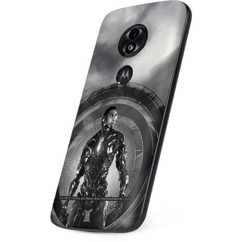 The Justice League (2017) Cyborg Poster Moto E5 Play Skin