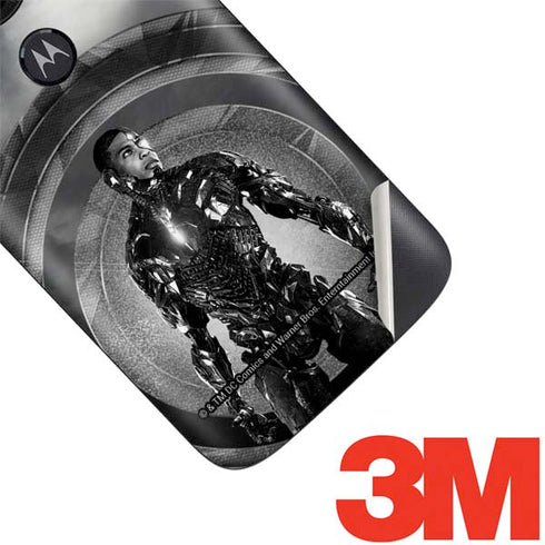 The Justice League (2017) Cyborg Poster Moto E5 Play Skin