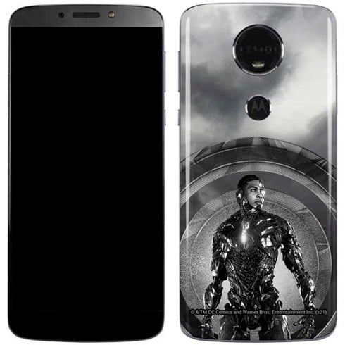 The Justice League (2017) Cyborg Poster Moto E5 Plus Skin