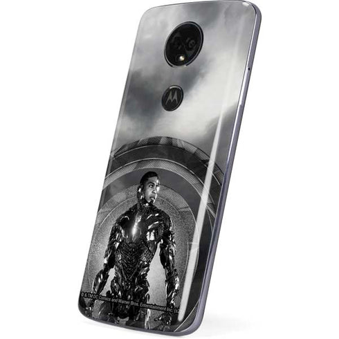 The Justice League (2017) Cyborg Poster Moto E5 Plus Skin