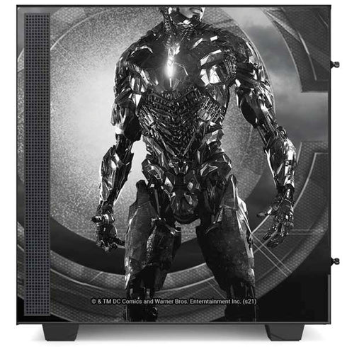 The Justice League (2017) Cyborg Poster NZXT H510 Compact ATX Mid-Tower Case Skin