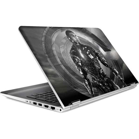 The Justice League (2017) Cyborg Poster HP Pavilion Skin