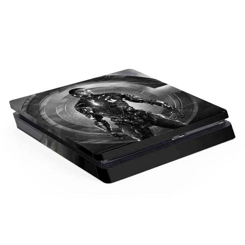 The Justice League (2017) Cyborg Poster PS4 Slim Skin