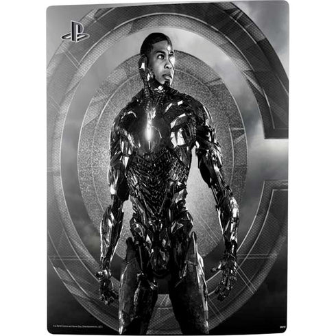 The Justice League (2017) Cyborg Poster PS5 Console Skin