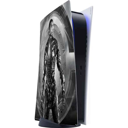 The Justice League (2017) Cyborg Poster PS5 Digital Edition Console Skin