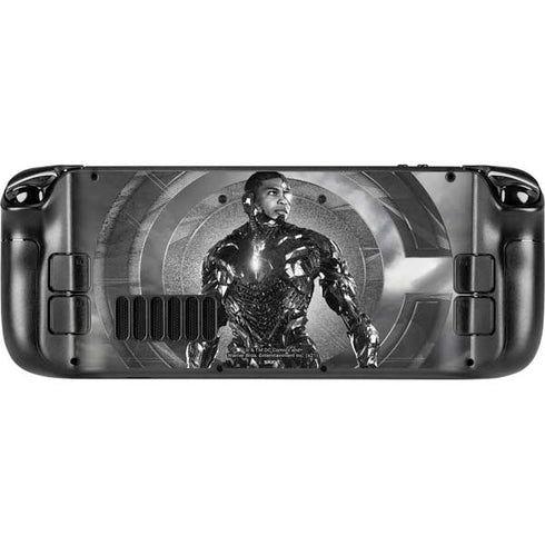 The Justice League (2017) Cyborg Poster Steam Deck Handheld Gaming Computer Skin