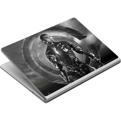 The Justice League (2017) Cyborg Poster Surface Book Skin