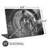 The Justice League (2017) Cyborg Poster Universal Laptop 11in (8.8 x 6.2in) Skin