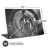 The Justice League (2017) Cyborg Poster Universal Laptop 16in (13 x 9.4in) Skin