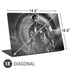 The Justice League (2017) Cyborg Poster Universal Laptop 18in (14.6 x 10.6in) Skin