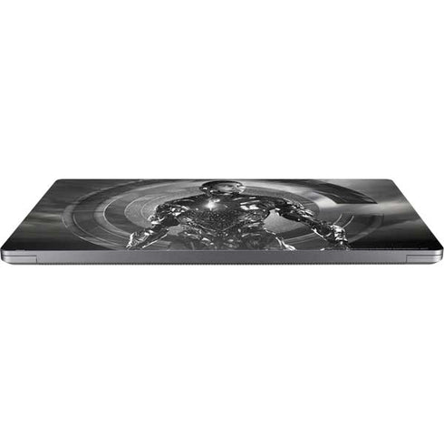 The Justice League (2017) Cyborg Poster Universal Laptop 18in (14.6 x 10.6in) Skin