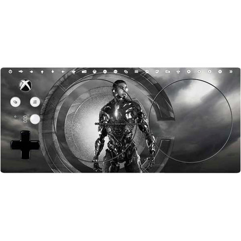 The Justice League (2017) Cyborg Poster Xbox Adaptive Controller Skin