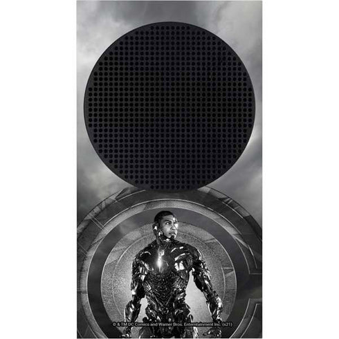 The Justice League (2017) Cyborg Poster Xbox Series S Console Skin
