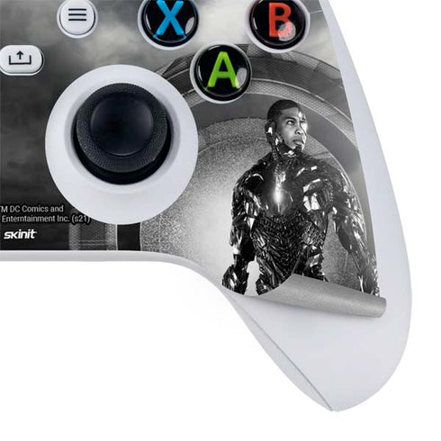 The Justice League (2017) Cyborg Poster Xbox Series S Controller Skin