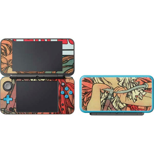 Alphonse Mucha Cycles Perfecta Nintendo 2DS XL (2017) Skin