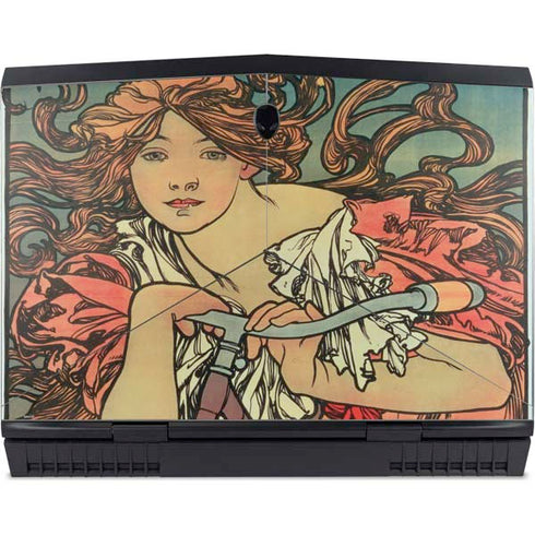 Alphonse Mucha Cycles Perfecta Dell Alienware Skin
