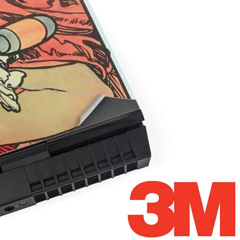 Alphonse Mucha Cycles Perfecta Dell Alienware Skin