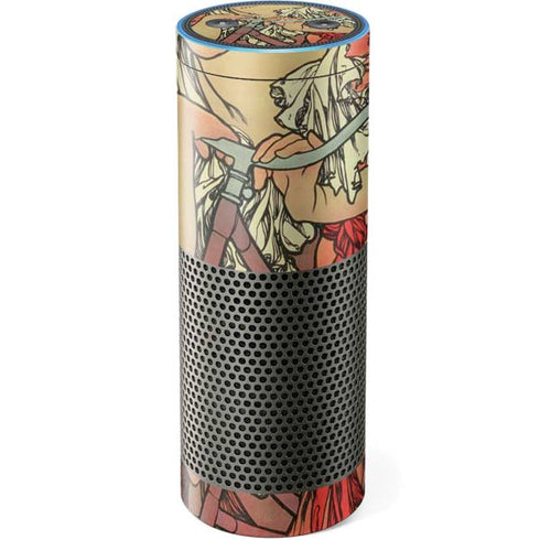 Alphonse Mucha Cycles Perfecta Amazon Echo Skin