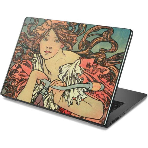 Alphonse Mucha Cycles Perfecta Dell Chromebook Skin