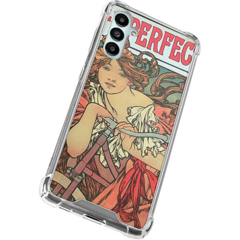 Alphonse Mucha Cycles Perfecta Galaxy A15 5G Clear Case