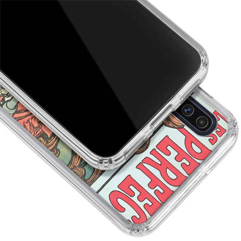 Alphonse Mucha Cycles Perfecta Galaxy A50 Clear Case