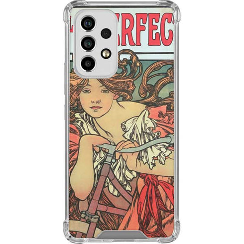 Alphonse Mucha Cycles Perfecta Galaxy A53 5G Clear Case