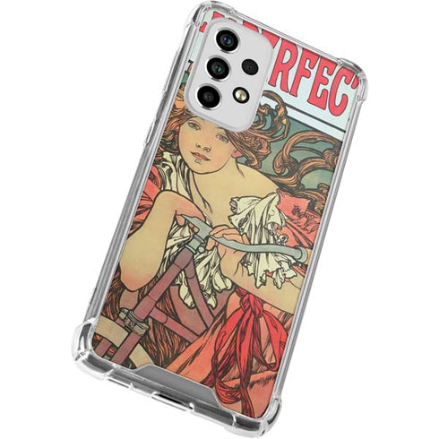 Alphonse Mucha Cycles Perfecta Galaxy A53 5G Clear Case