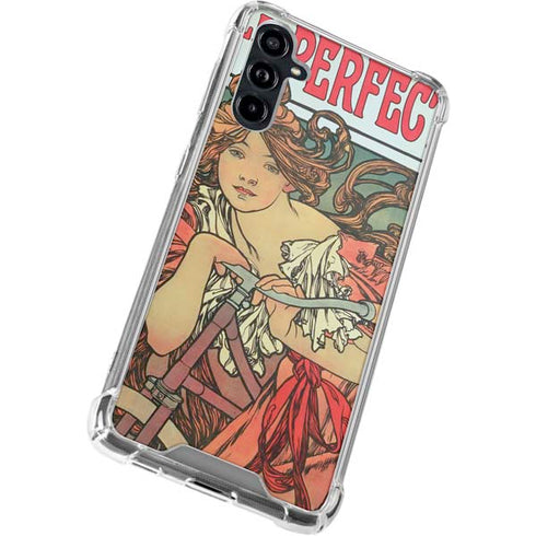 Alphonse Mucha Cycles Perfecta Galaxy A54 5G Clear Case