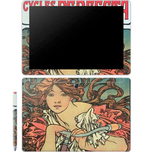 Alphonse Mucha Cycles Perfecta Galaxy Book 12in Skin