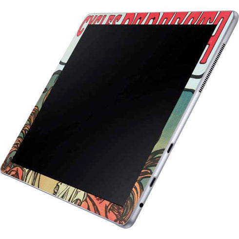 Alphonse Mucha Cycles Perfecta Galaxy Book 12in Skin