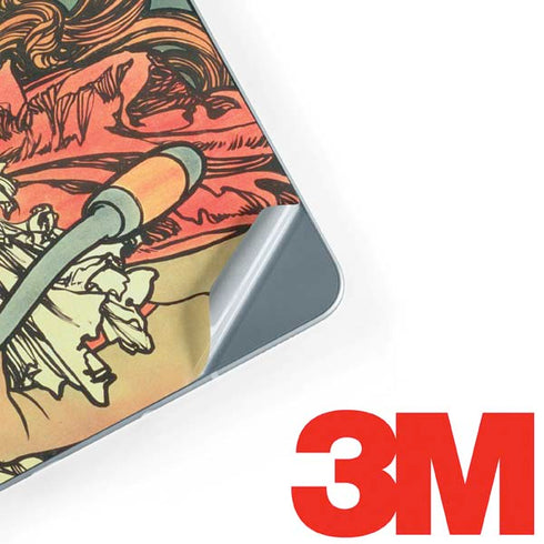 Alphonse Mucha Cycles Perfecta Galaxy Book 12in Skin