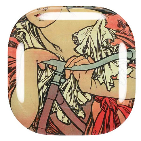 Alphonse Mucha Cycles Perfecta Galaxy Buds Pro Skin